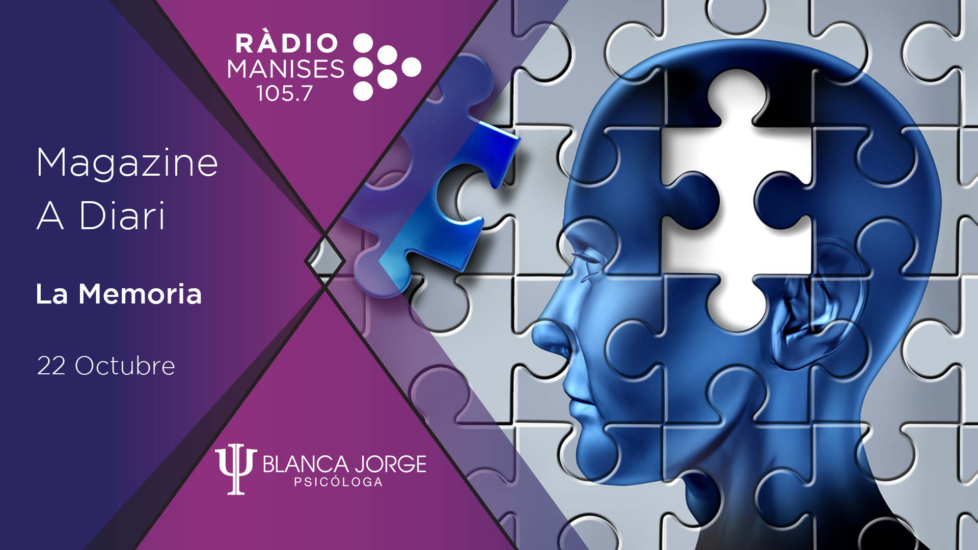 La memoria | Podcast de psicología en Radio Manises