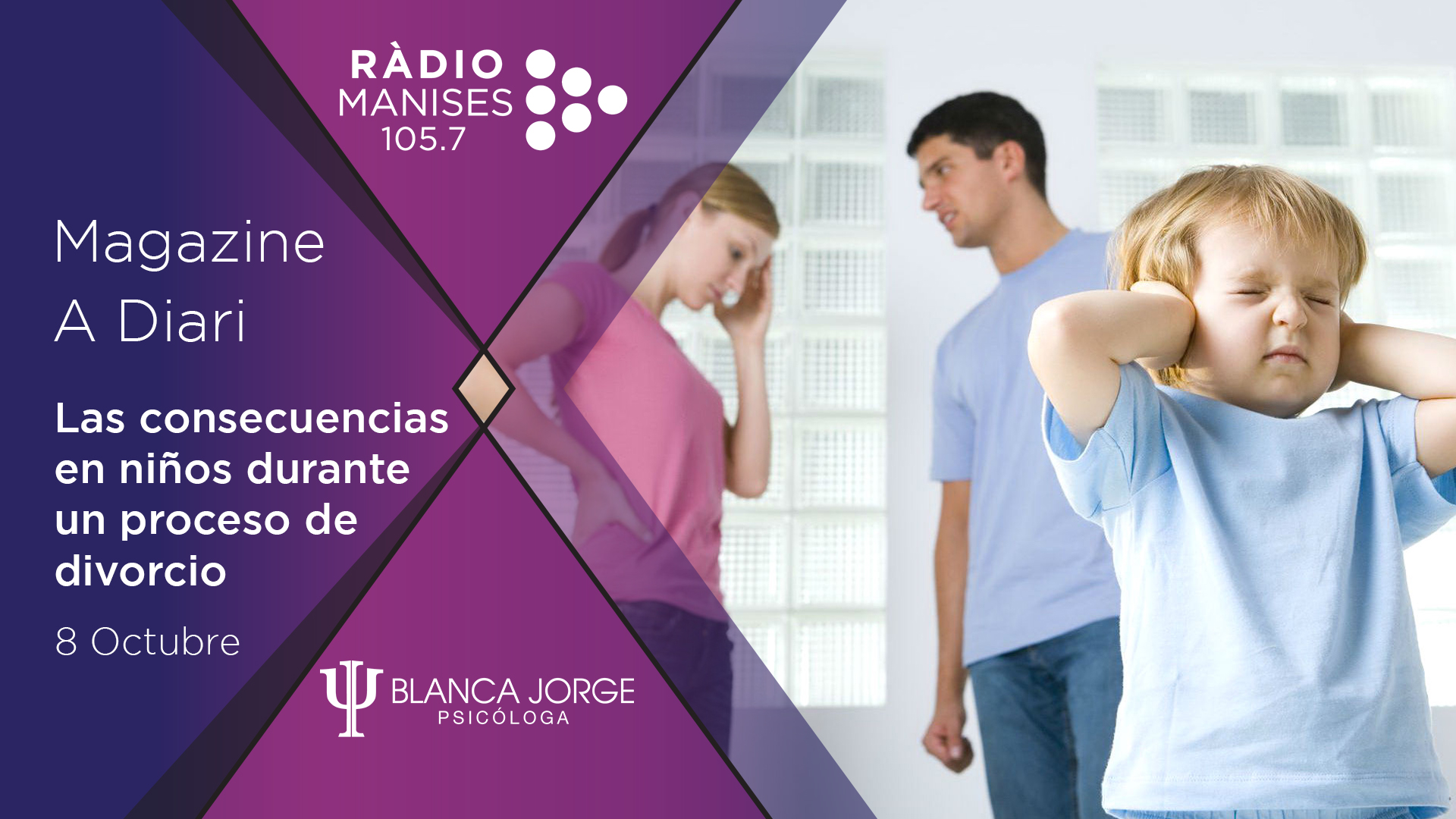 Como prevenir, paliar y/o tratar las consecuencias en niños durante un proceso de divorcio | Podcast de psicología