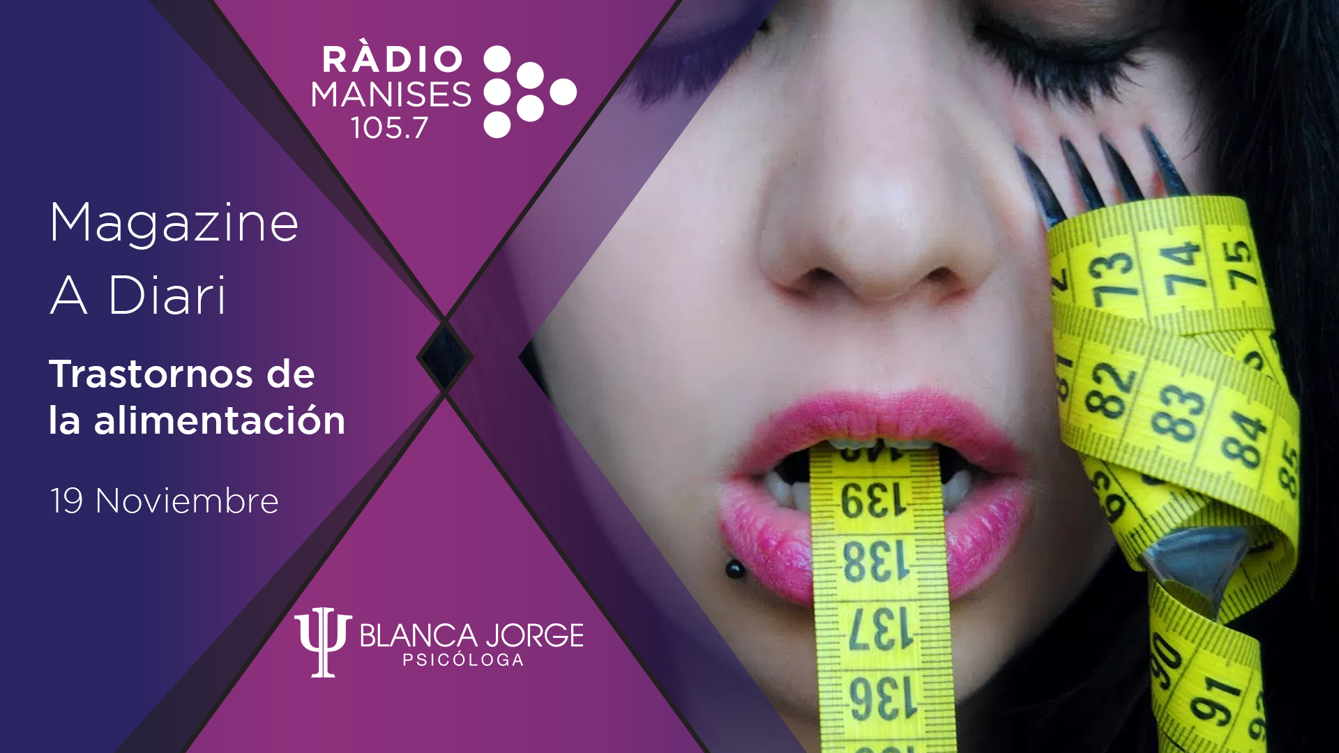 Trastornos de la alimentación | Podcast de psicología con Blanca Jorge en Radio Manises