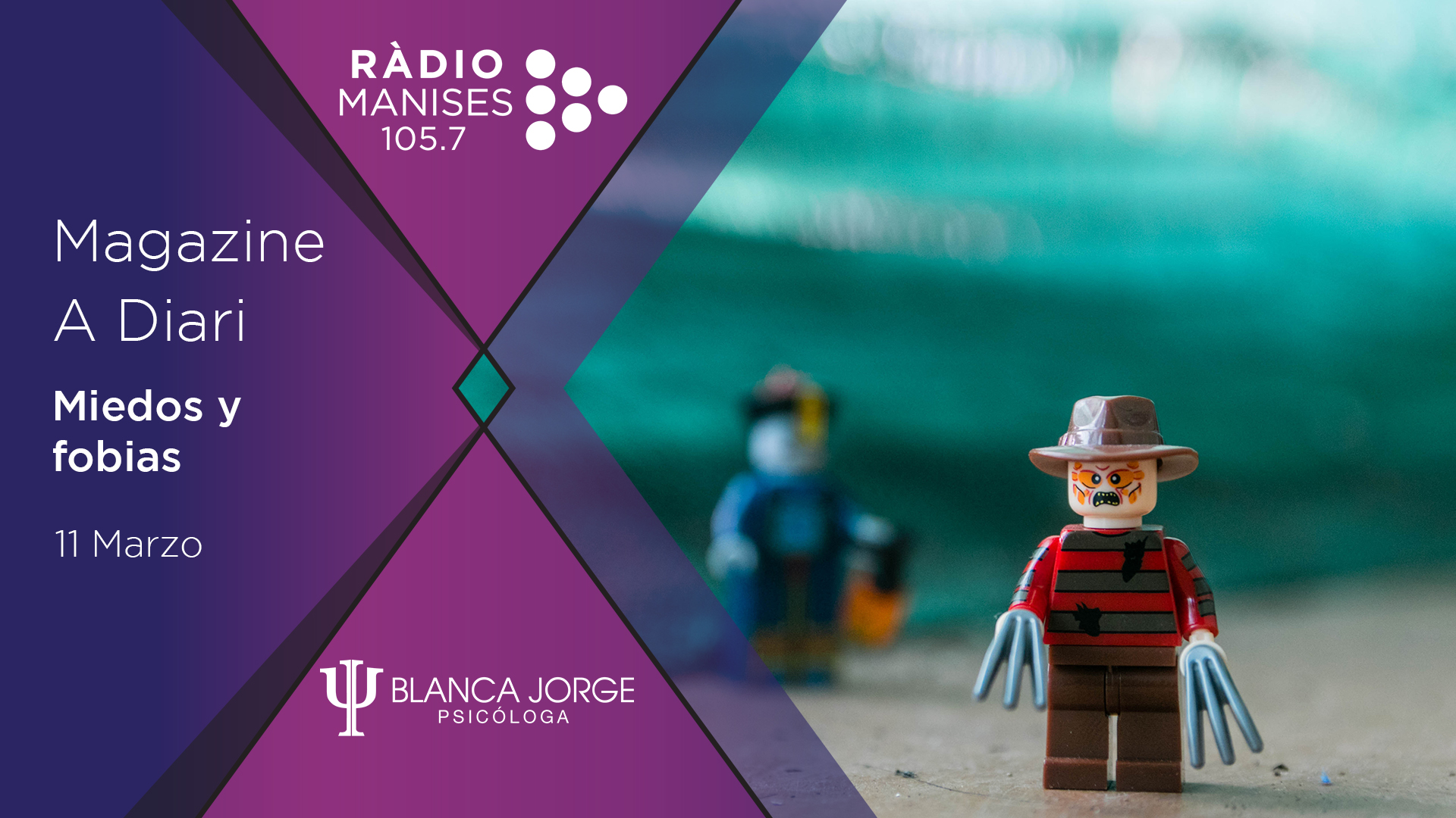 Tratamiento de miedos y fobias | Podcast de psicología en Radio Manises con psicóloga Blanca Jorge