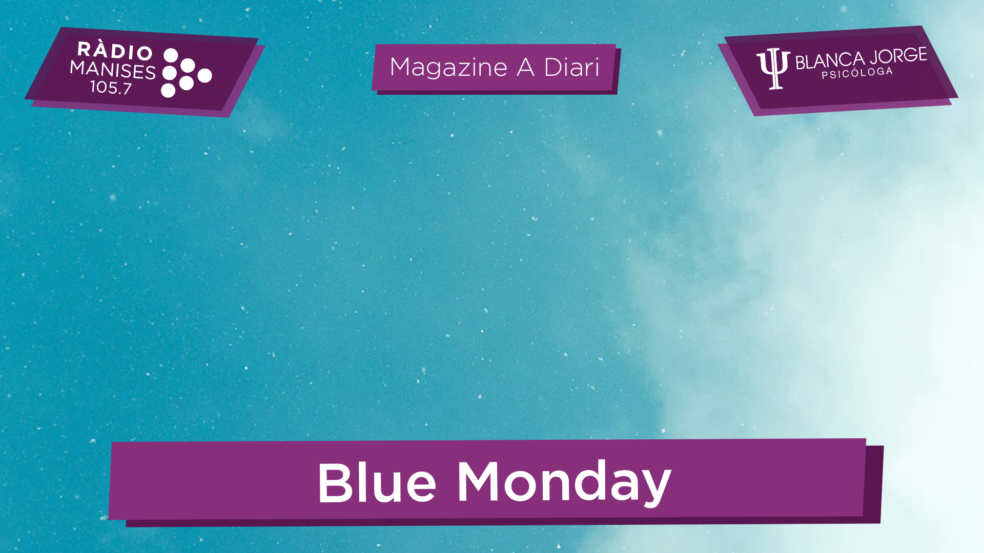 3×07 ¿Qué es el Blue Monday? 😭💙 | Podcast de psicología con Blanca Jorge en Radio Manises